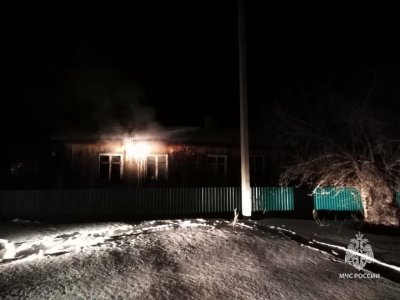 Житель Башкирии погиб при пожаре в своём доме