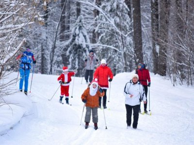 В Уфе прошли рождественские лыжные гонки