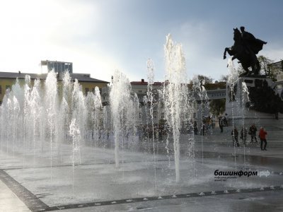В городах и районах Башкирии запускают фонтаны