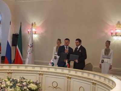 Мэры Уфы и Грозного подписали соглашение о сотрудничестве