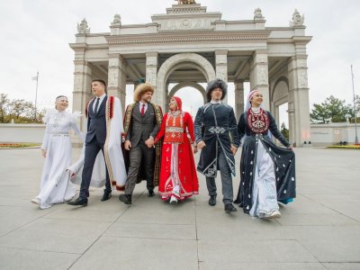 Три пары из Башкирии поженились на выставке «Россия» в Москве