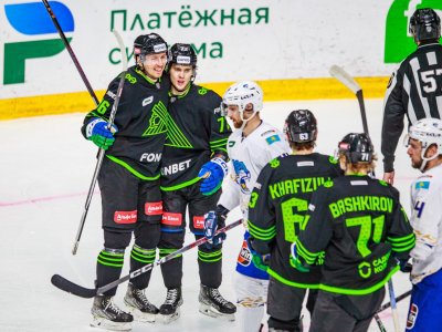 «Салават Юлаев» в домашнем матче обыграл «Барыс»