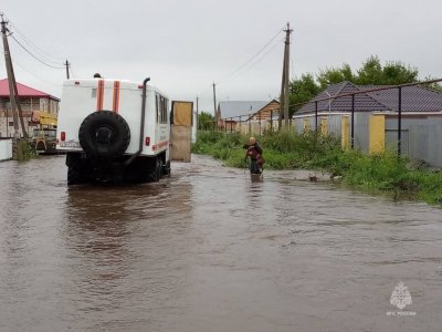 В Абзелиловском районе Башкирии из-за ливней подтопило 76 придомовых территорий