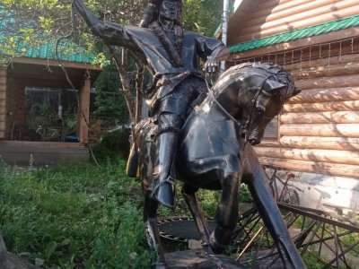 На фестиваль «Башҡорт аты» кузнец из Челябинской области привезет статую Салавата Юлаева
