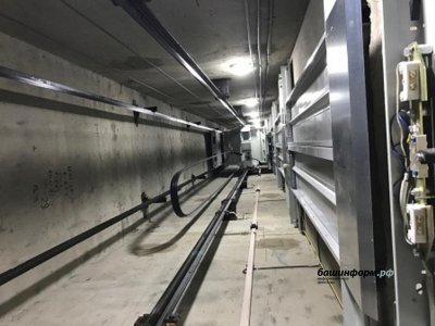 В Уфе аварийный лифт с пятью пассажирами провалился в шахту с верхнего этажа
