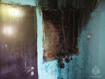 В Уфе после пожара в МКД в больницу эвакуировали двоих детей