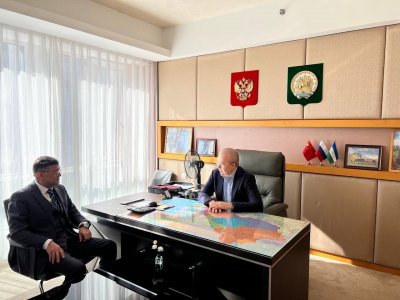 Андрей Назаров посетил представительство Башкирии в Китае