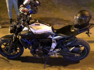 В Уфе мотоциклист сбил на дороге пешехода, в ДТП пострадали три человека