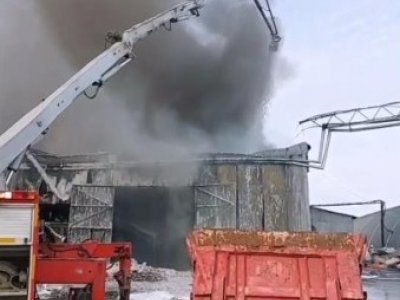 В Башкирии открытое горение на складе с химвеществами ликвидировано - МЧС
