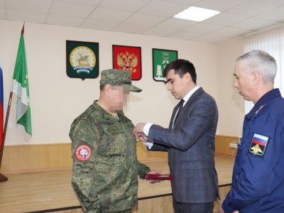 Доброволец из Башкирии за проявленное на СВО мужество награжден медалью «За отвагу»