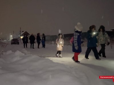 Дети из деревни под Уфой ходят в школу с фонариками, отбиваясь от бродячих псов