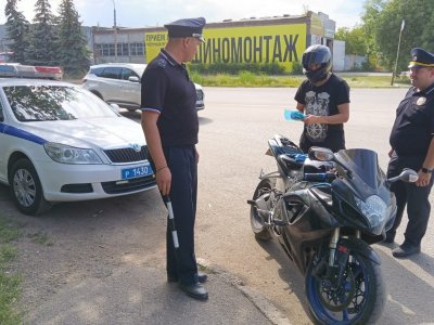 В Уфе проводятся выездные мероприятия в рамках операции «Мотоцикл»