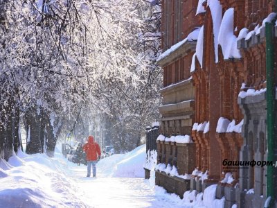 Температура воздуха в Башкирии может опуститься до 24 градусов мороза