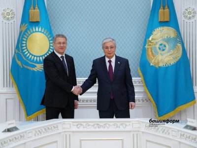 В Астане прошла встреча Касым-Жомарта Токаева и Главы Башкирии Радия Хабирова