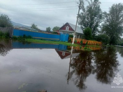 В Абзелиловском районе Башкирии поднялся уровень воды в реке Малый Кизил