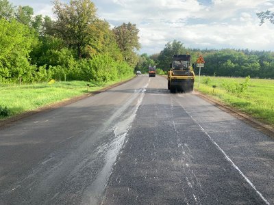 В пригороде Уфы ремонтируют дорогу, важную для нескольких посёлков