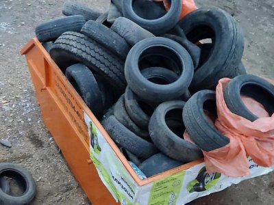 В Уфе подвели итоги акции по утилизации шин