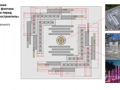 У ДК «Моторостроитель» в Уфе планируется построить плоскостной фонтан