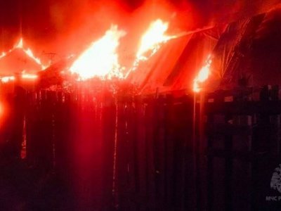 В одном из СНТ Башкирии сгорели садовые дома
