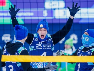 Сборная Башкирии по снежному волейболу вышла в финал международных игр «Дети Азии»