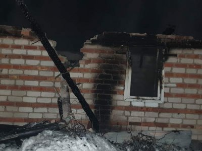 На месте пожара в Башкирии обнаружен труп мужчины