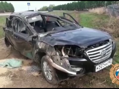 Мужчина в Башкирии погиб в опрокинувшемся из-за перегруза автомобиле