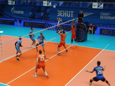 Волейболисты уфимского «Урала» победили в матче команду «Газпром-Югра» в Санкт-Петербурге