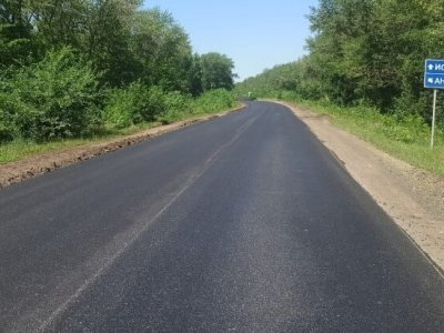 В Башкирии ремонтируют дорогу, связывающую два района