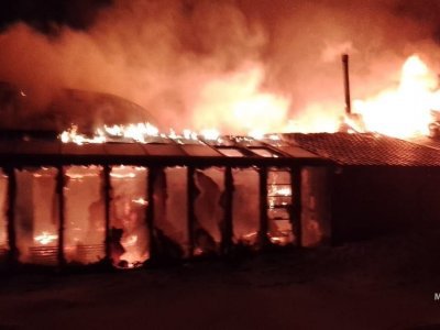 Минувшей ночью в Башкирии огнеборцы потушили три пожара