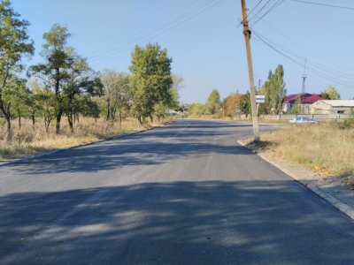 Дорожники Башкирии отремонтировали улицу Челюскинцев в городе Красный Луч ЛНР