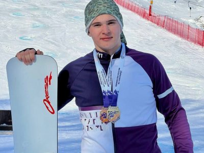 Башкирский сноубордист занял сразу две ступени пьедестала на первенстве России