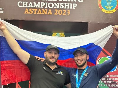 Артур Зулькарнаев из Башкирии стал семикратным чемпионом мира по борьбе на поясах