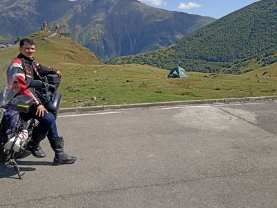 Путешественник из Башкирии Газим Мухамедьянов проехал страны Азии на мотоцикле