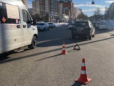 В Уфе водитель за рулем «Лексуса» сбил двух пешеходов