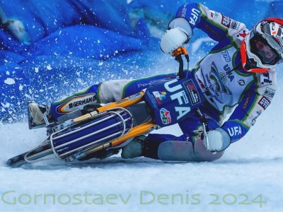 «Башкортостан» вышел на второе место в чемпионате России по мотогонкам на льду