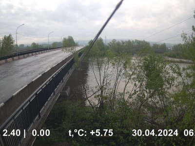 В трёх городах Башкирии уровень воды на реке Белой поднялся на 9-12 см