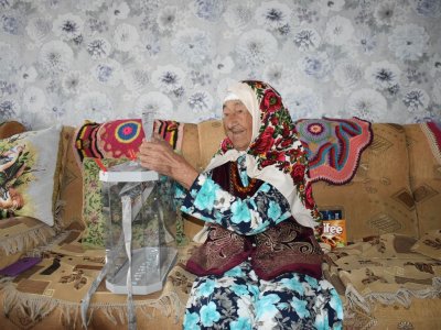 В Башкирии проголосовала 100-летняя жительница Зилаирского района