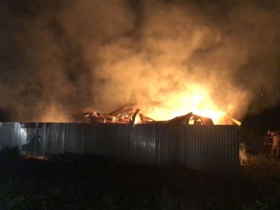 В Башкирии в сгоревшем доме пожарные нашли труп мужчины