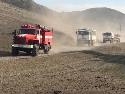 В Башкирии в горах на бездорожье лесные пожары тушат в среднем за семь часов