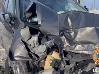 В Башкирии разбился насмерть 62-летний автомобилист