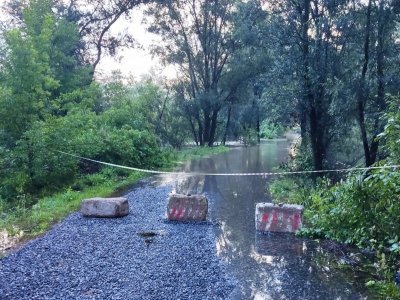 В Уфе вода продолжает прибывать: на контроле находится один подтопленный участок