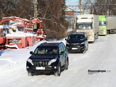Участники СВО из Башкирии получили с гумконвоем 17 автомобилей и стройматериалы