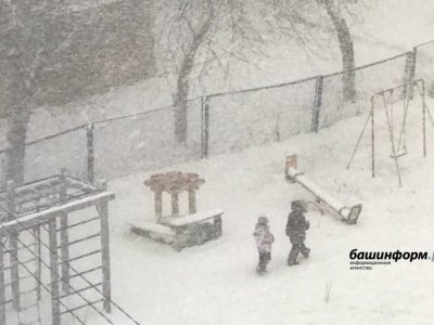 На Башкирию надвигается снегопад с ураганным ветром: предупреждение МЧС
