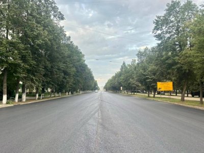 В Уфе завершили ремонт изношенного участка улицы Рихарда Зорге