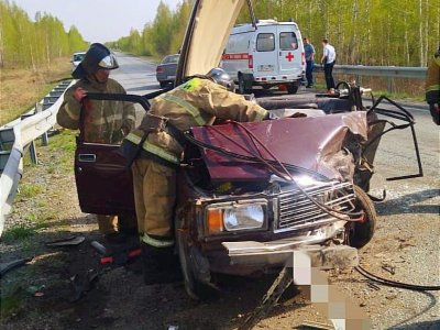 На трассе в Башкирии погиб 62-летний водитель отечественного автомобиля