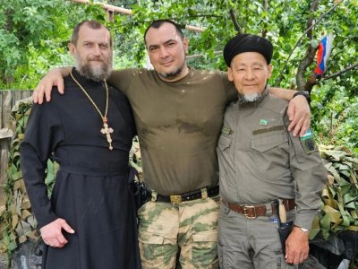 В зону СВО к воинам из Башкирии приехали священнослужители