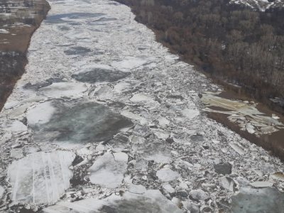 В Башкирии за опасными участками рек следят с вертолета