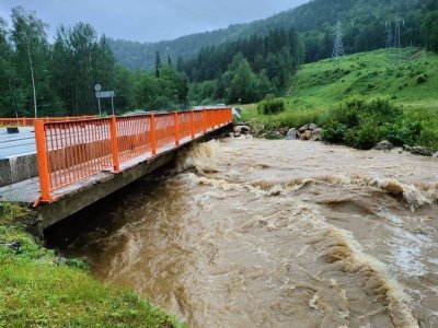 В реках Башкирии после обильных осадков поднялся уровень воды