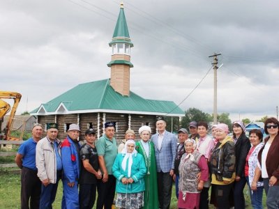 В Башкирии в рамках проекта «Атайсал» строится новая мечеть