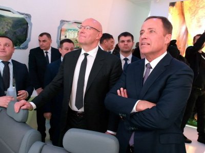 Стенд Башкирии на выставке «Россия» посетили вице-премьер РФ и полпред в ПФО